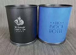 Contenedores de papel de residuos de lujo