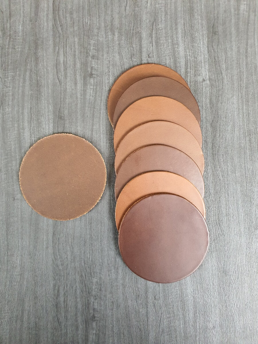 Montaña de cuero de cuero de silla de montar 10 cm (artículo de venta)