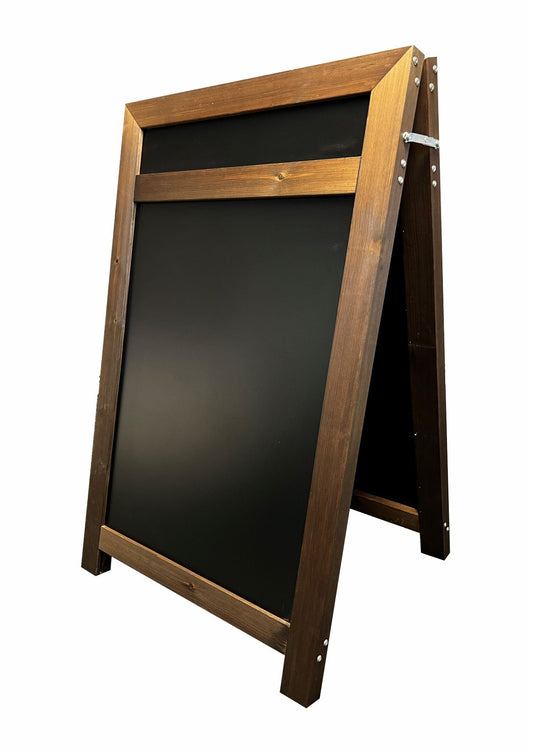 A-Board de madera, grueso con panel de encabezado