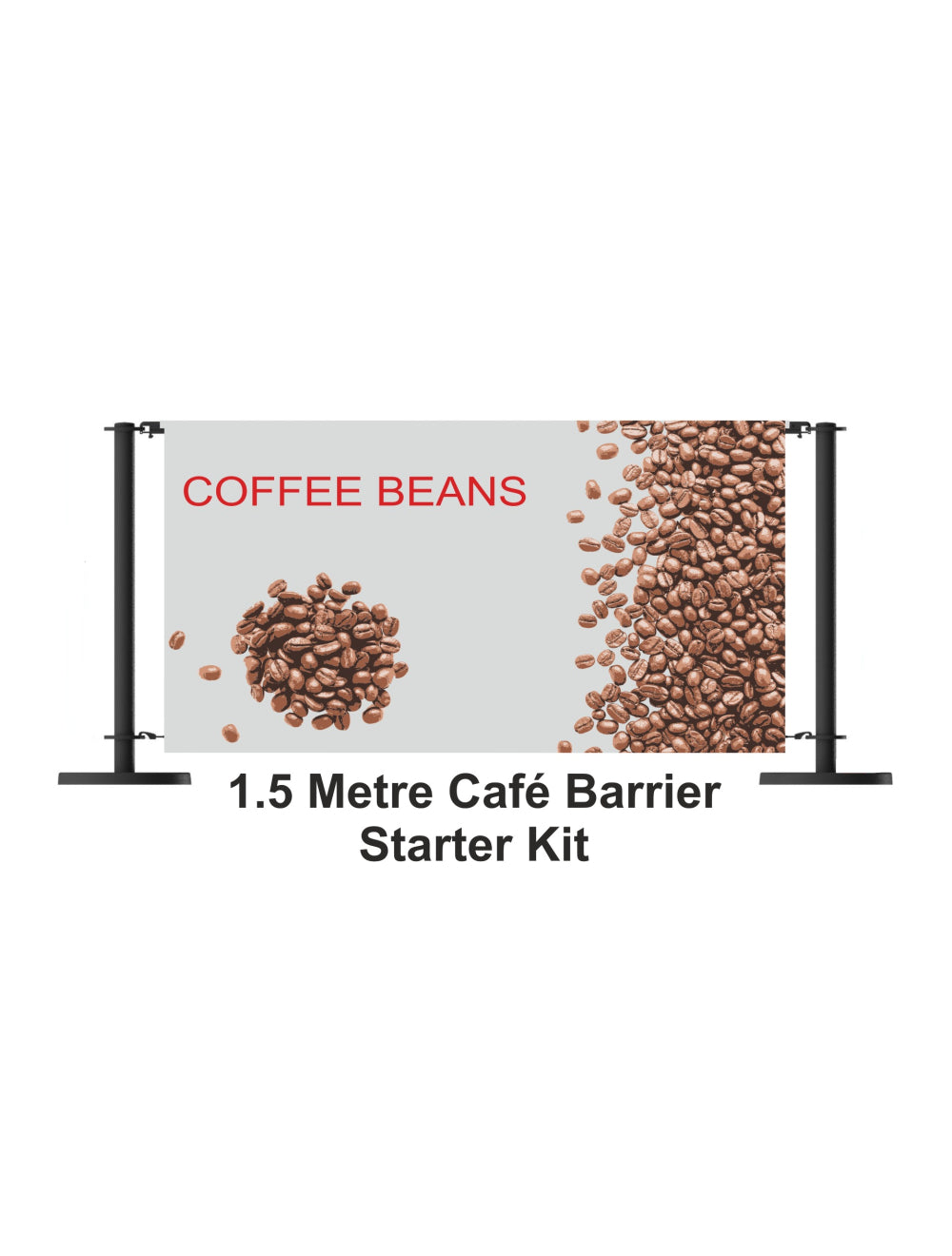 Kit de inicio de barrera de café de 1.5 metros
