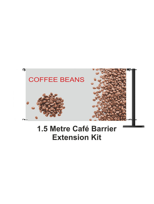 Kit de extensión de barrera de café de 1.5 metros
