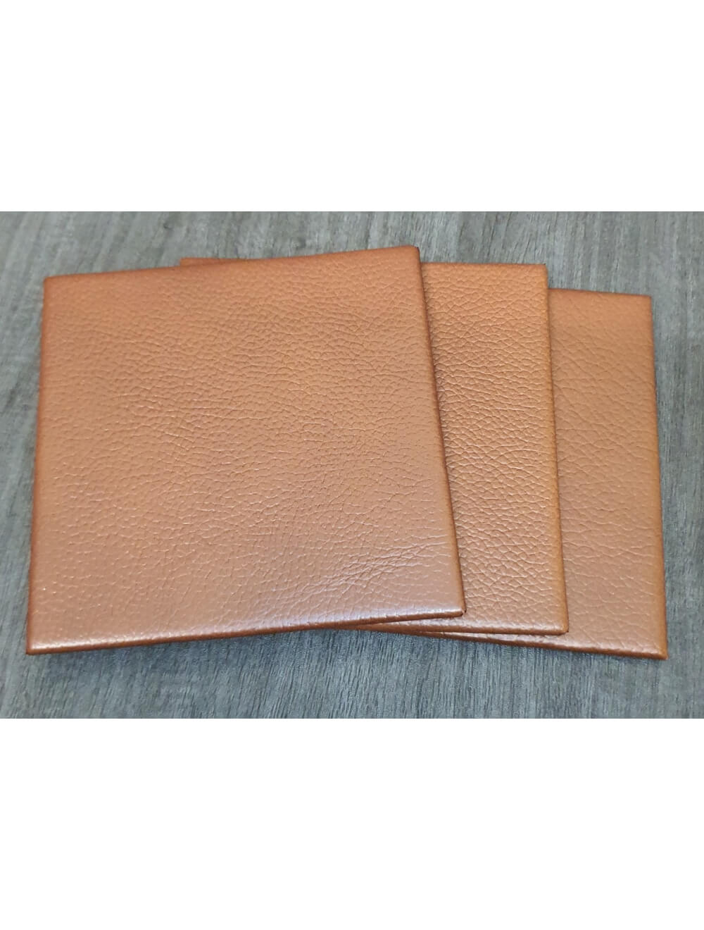 Castagna Shelly Leather Coaster- 10 cm SQ (artículo de venta)