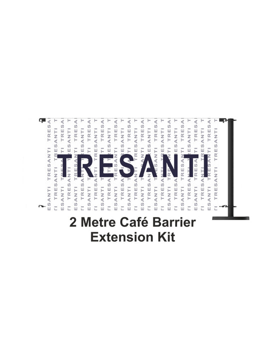 Kit de extensión de barrera de 2 metros de cafetería