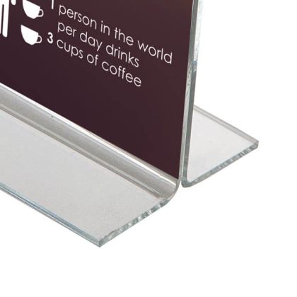 A4 Acrylic Menu Holder - bhma