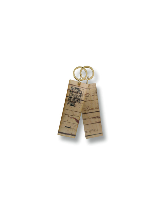 Etiquetas de llave de madera de Beachhut