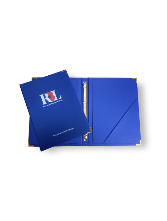 Carpeta de información de invitados de Londres