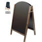 Wooden Eco A-boards Reversible Panels - Worldwide Menus