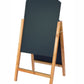 Wooden Eco A-boards Reversible Panels - Worldwide Menus